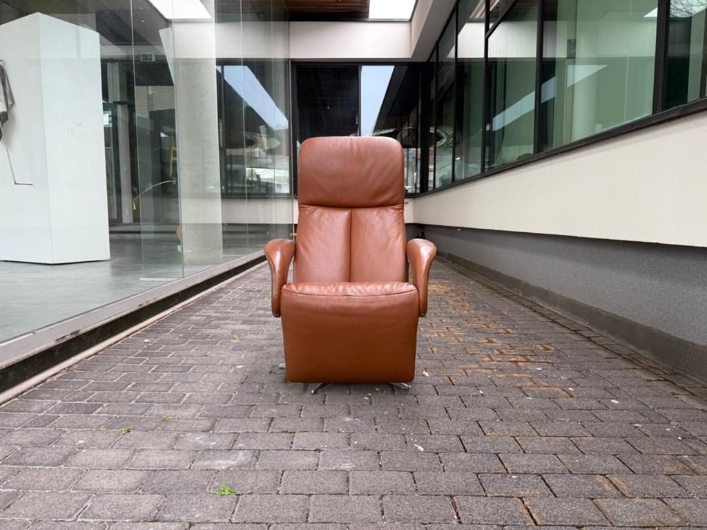 Jori Symphony Design Relax, Huis en Inrichting, Fauteuils, Zo goed als nieuw, Leer, Metaal, Stof, 75 tot 100 cm, Ophalen