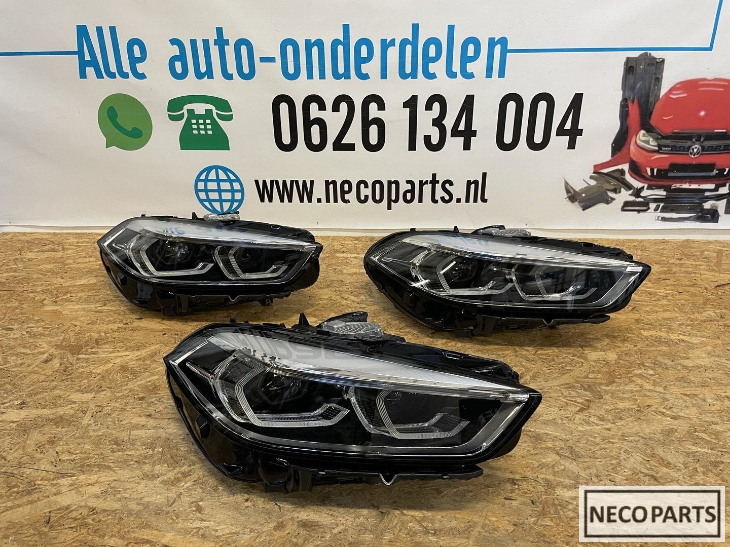 BMW F40 VOL LED KOPLAMP RECHTS ORIGINEEL NIEUW COMPLEET, -, -, -