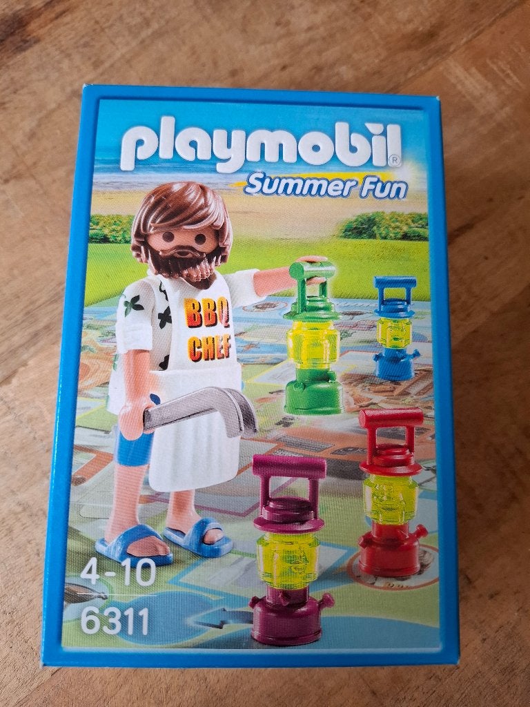 Playmobil 6311 vakantie kampeer bbq spel, Ophalen of Verzenden, Nieuw