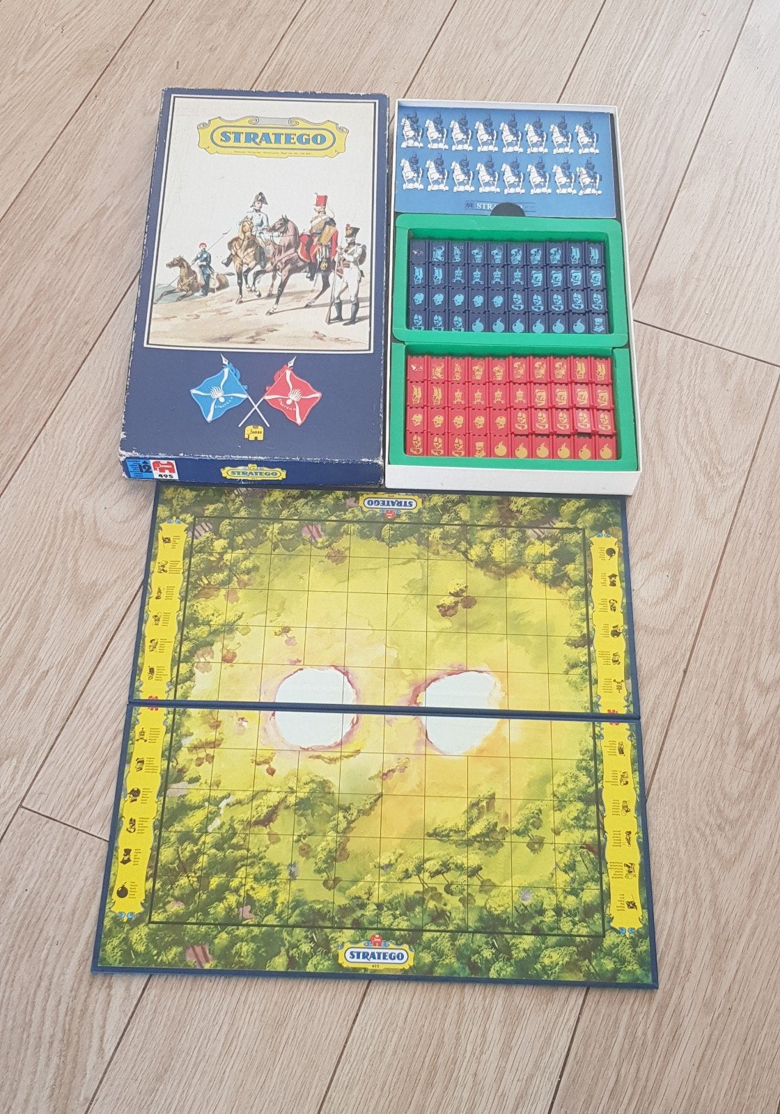 Stratego bordspel jumbo vintage jaren 70 retro, Hobby en Vrije tijd, Gezelschapsspellen | Bordspellen, Ophalen of Verzenden