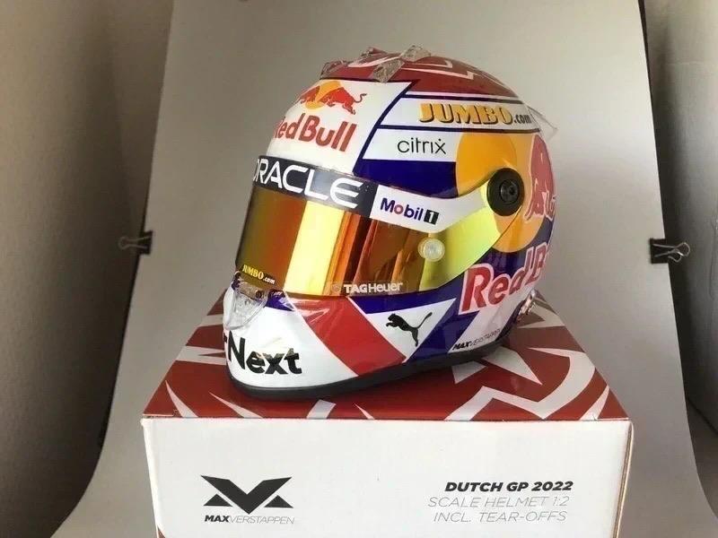 Max verstappen Zandvoort 2022 Helm Schaal 1:2, Verzamelen, Ophalen of Verzenden, Nieuw, Formule 1