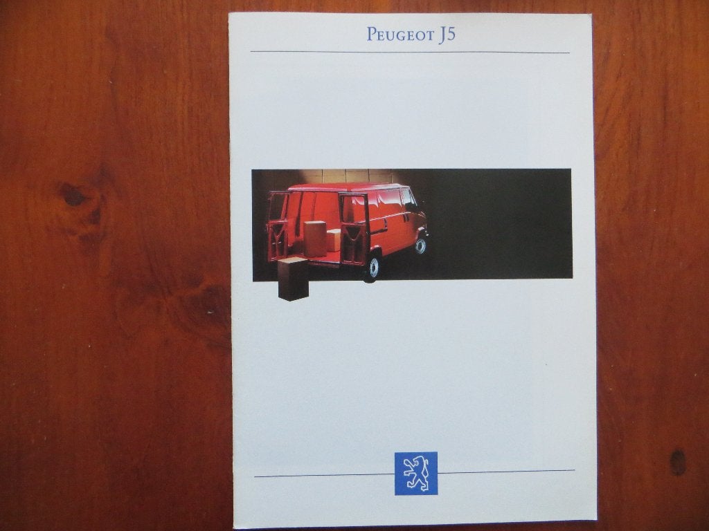 Peugeot J5 (juli 1992), Ophalen of Verzenden, Nieuw, Peugeot