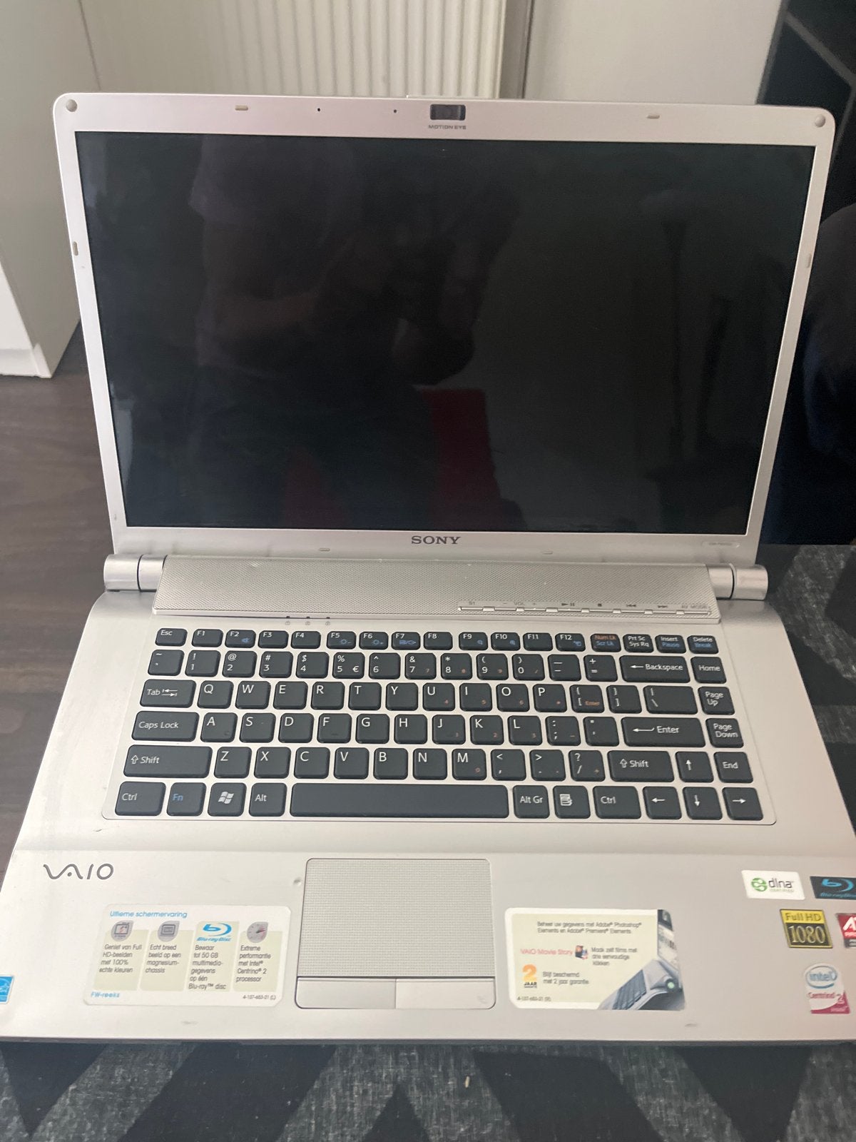 Sony VAIO laptop voor onderdelen, Computers en Software, Windows Laptops, Qwerty, 14 inch, Ophalen of Verzenden, Niet werkend