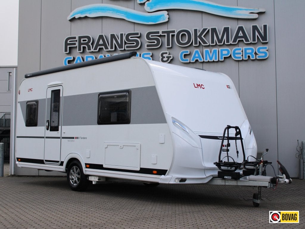 LMC Tandero 480D Luifel Mover Fietsenrek Vloerverwarming, Caravans en Kamperen, Rondzit, Bedrijf, Schokbreker, Overige typen