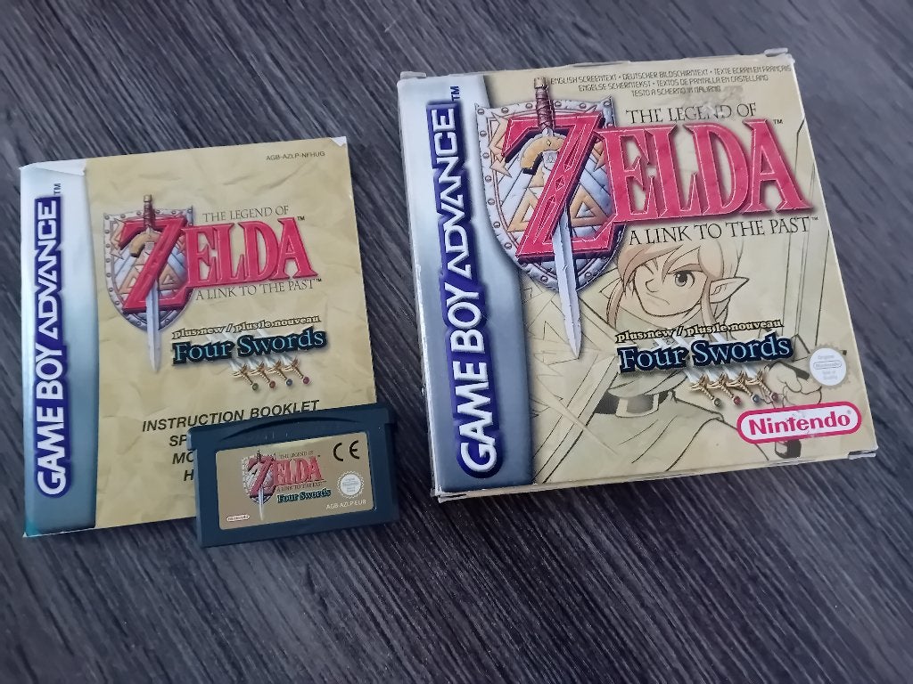 Zelda A link to the past / Four Swords, Gebruikt, 1 speler, Ophalen of Verzenden, Role Playing Game (Rpg)