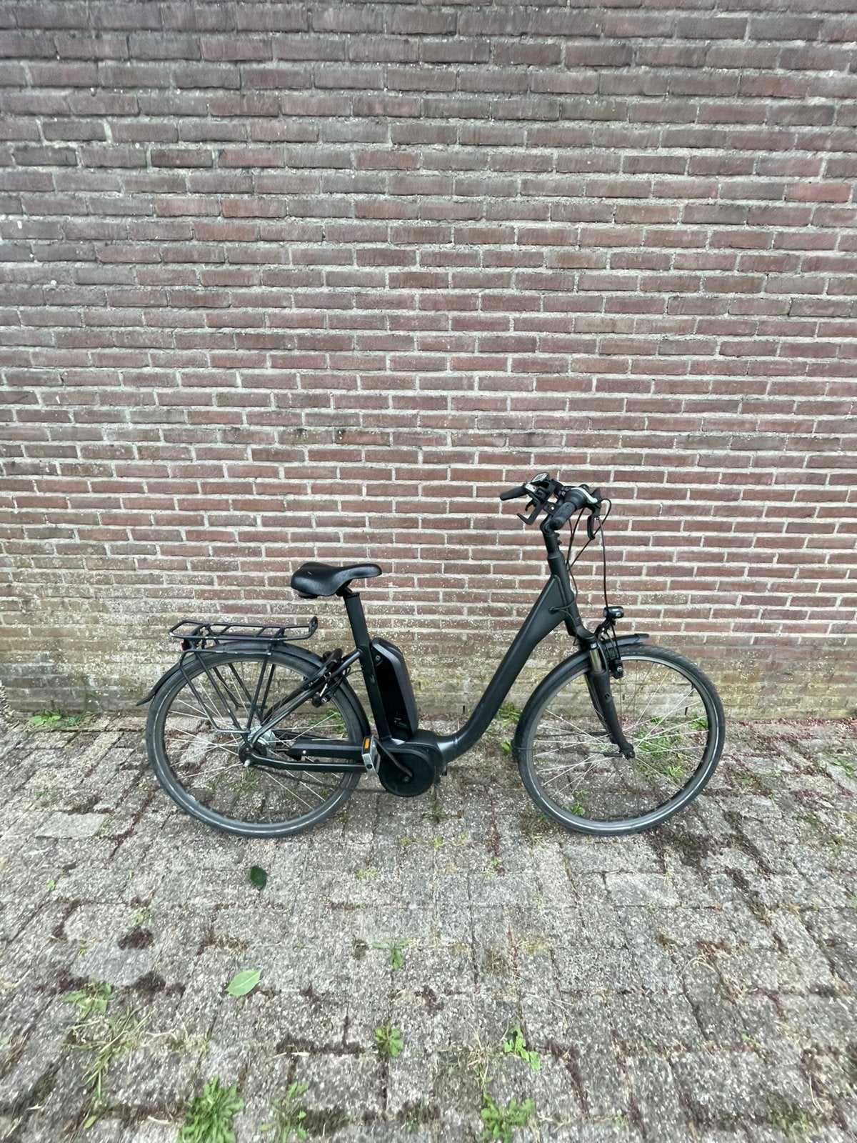 Elektrische fiets, Fietsen en Brommers, Fietsen | Dames | Damesfietsen, Versnellingen, Zo goed als nieuw, 50 tot 53 cm, Schijfrem