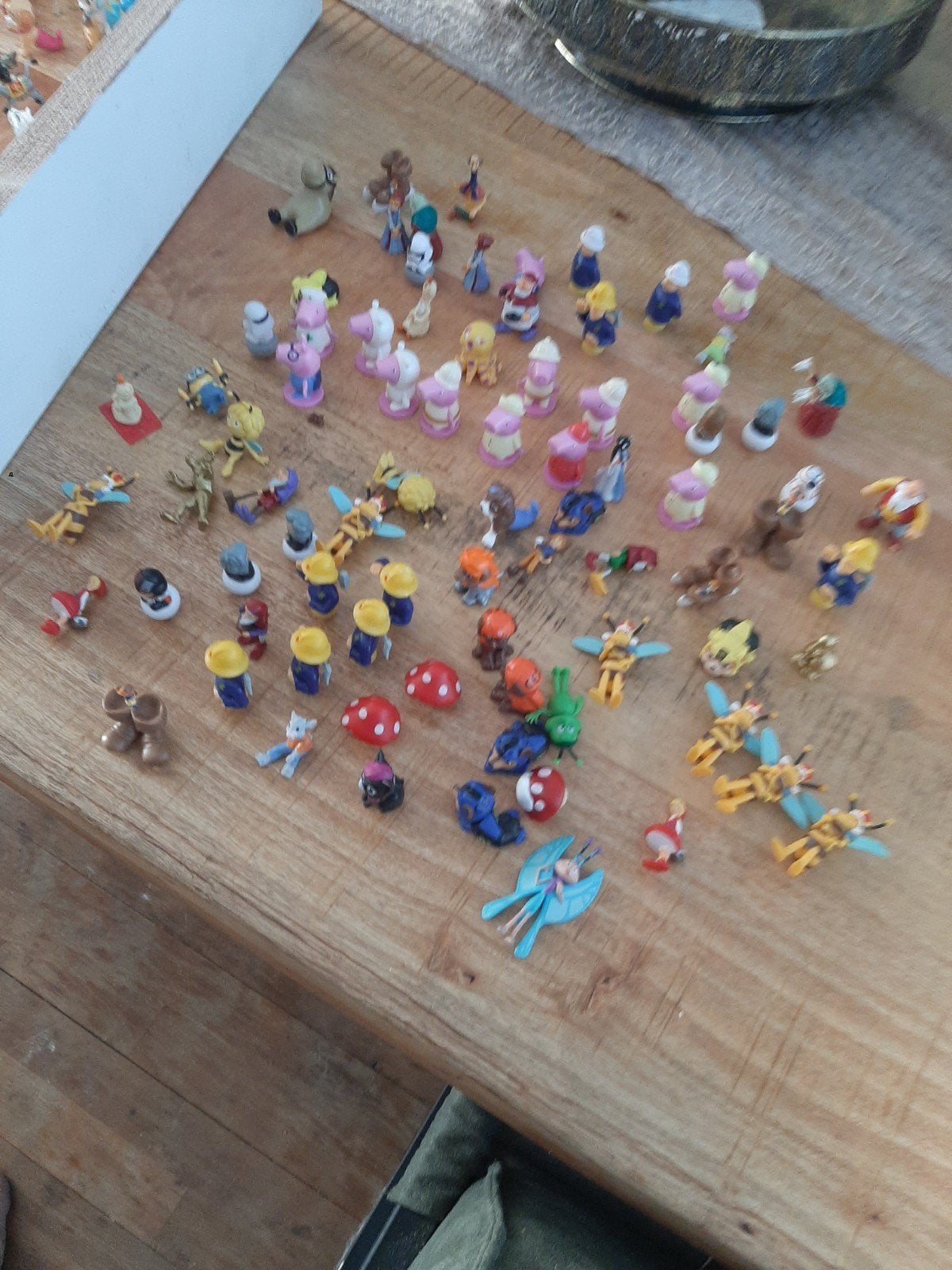 Grote verzameling diverse kleine figuurtjes, Ophalen of Verzenden, Gebruikt