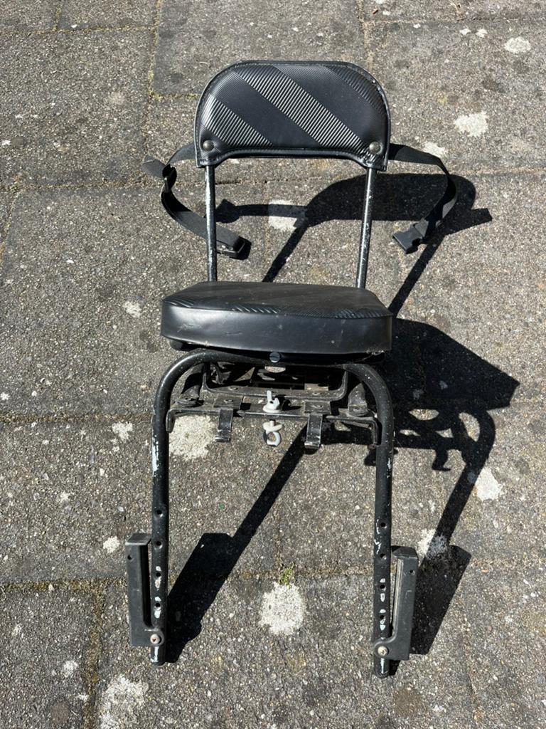 Fietsstoeltje, Ophalen, Gebruikt