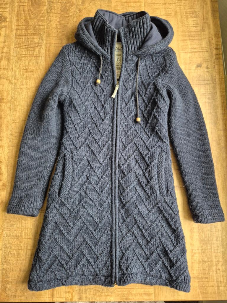 Vest d'Pure xs (wol met katoenen voering), Blauw, D'Pure, Ophalen of Verzenden, Maat 34 (XS) of kleiner