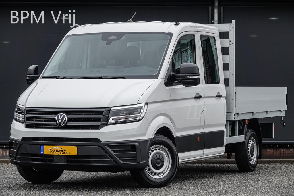 Volkswagen Crafter Bakauto | 2.0Tdi 163Pk | L3 | Dubbele cab, Auto's, Bestelauto's, Voorwielaandrijving, Stof, Gebruikt, Zwart