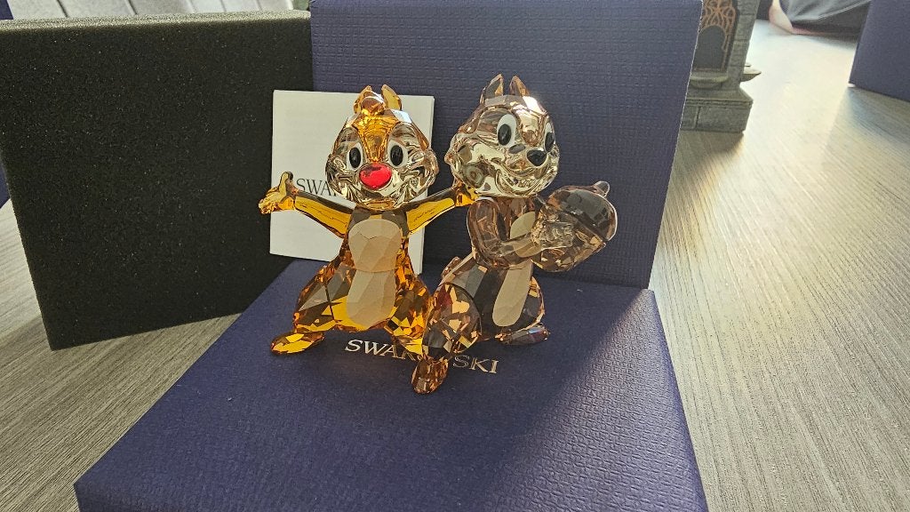 Swarovski Disney Knabbel & Babbel! NIEUW!, Verzamelen, Ophalen of Verzenden, Nieuw, Figuurtje