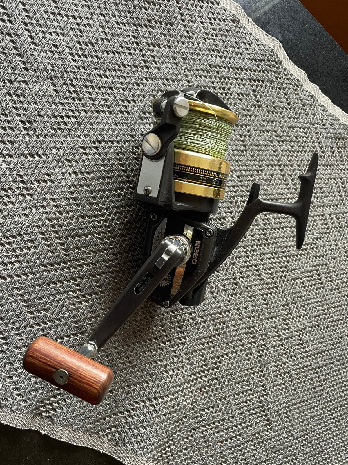Daiwa BG 90 zeevismolen, Ophalen of Verzenden, Gebruikt, Molen
