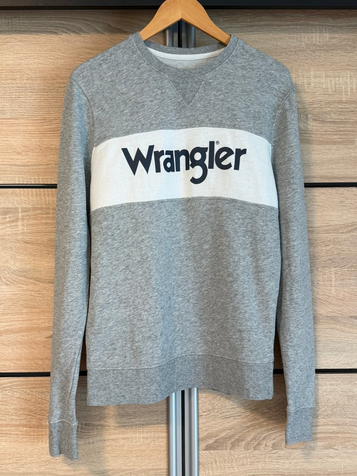 Wrangler trui grijs, Verzenden, Gedragen, Grijs, Halswijdte 38 (S) of kleiner
