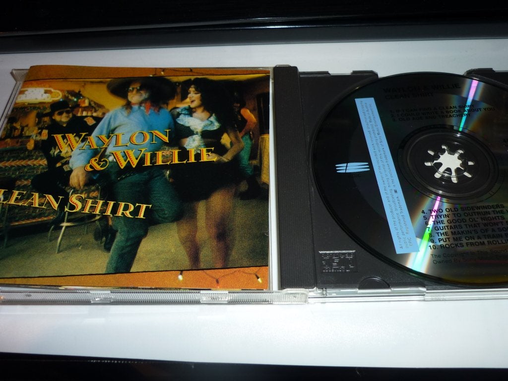 Waylon & Willie - If I Can Find A Clean Shirt CD, Inclusief boekje, Ophalen of Verzenden, Zo goed als nieuw, Country