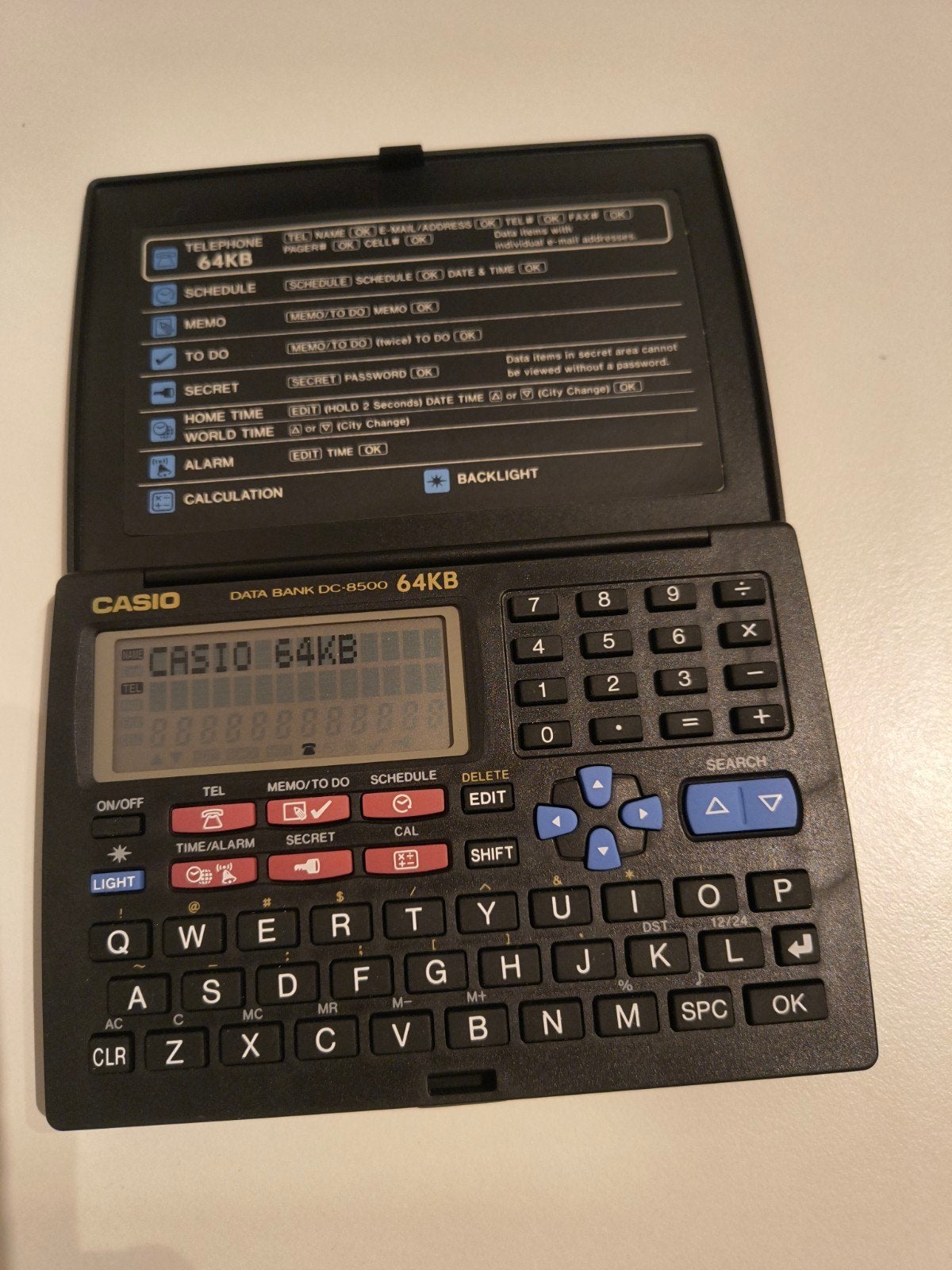 CASIO Databank DC-8500, Ophalen of Verzenden, Zo goed als nieuw