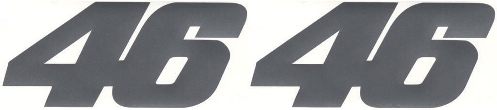 46 Valentino Rossi sticker set #10, Motoren, Verzenden
