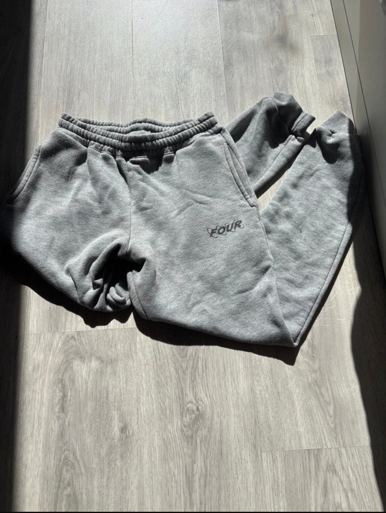 Four broek, Ophalen of Verzenden, Gedragen, Grijs, Overige typen