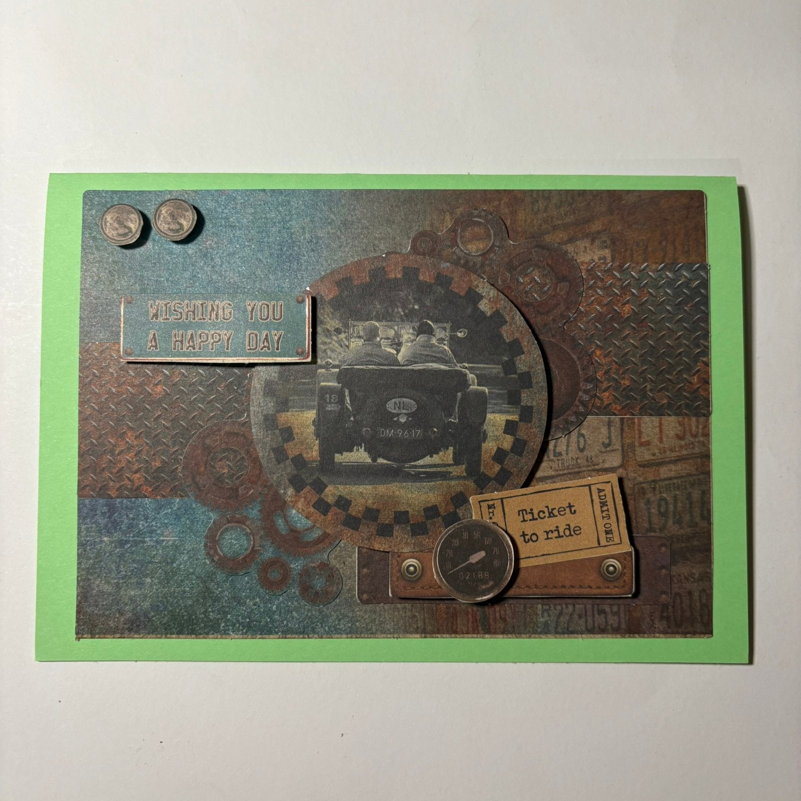 Kaart studio light gearhead’s workshop 5, Ophalen of Verzenden, Nieuw, Overige thema's