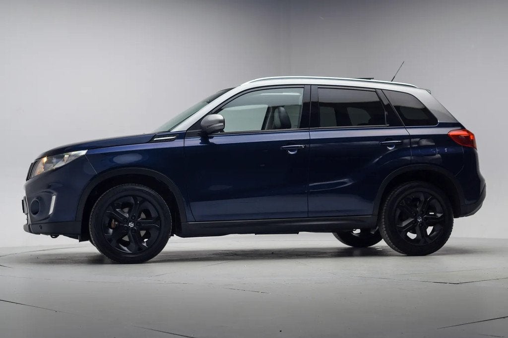 Suzuki Vitara 1.6 Experience [ Panorama Navi Half-leder Came, Auto's, 4 cilinders, Blauw, Handgeschakeld, 19 km/l