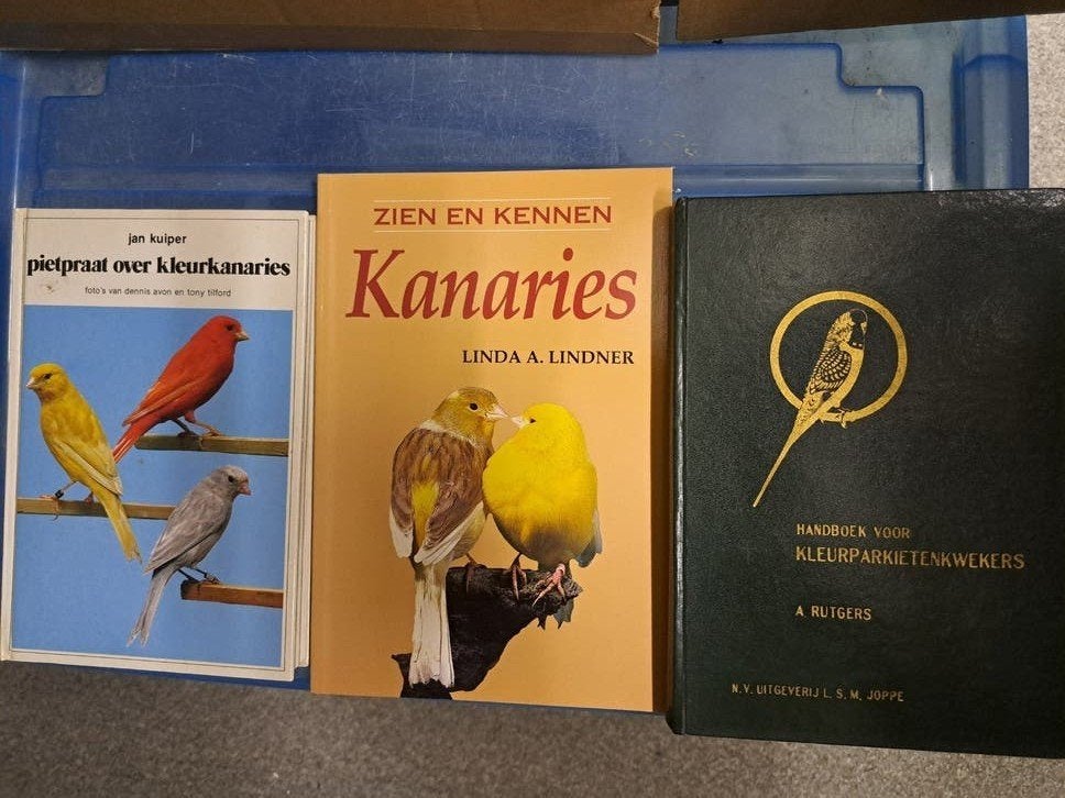 kanarie boeken, Dieren en Toebehoren, Ophalen, Zo goed als nieuw, Overige typen