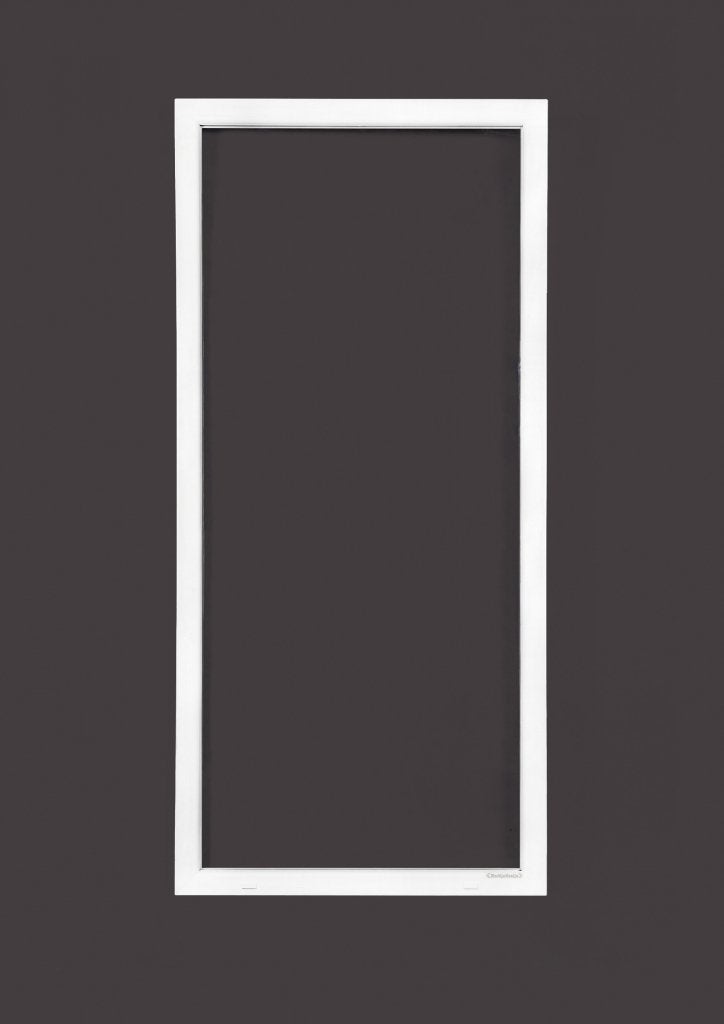 Kunststof Kozijn Vast  B100 H215cm Mat Zwart, Niet ingevuld, Kunststof, Raamkozijn, Niet ingevuld