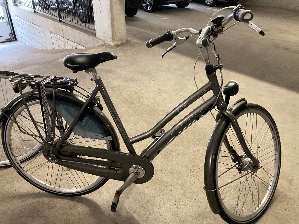 Dames en heren fiets te koop, Fietsen en Brommers, Fietsen | Dames | Damesfietsen, Ophalen, Gebruikt, Velgrem, Gazelle