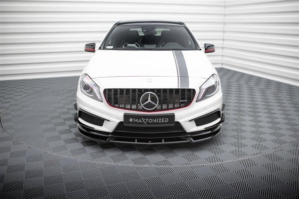 Maxton Design Mercedes A45 AMG W176 Splitter Voorspoiler Spo, Verzenden, Automotive Parts, A.parts@hotmail.nl, Trasmolenlaan 12 3447 GZ Woerden