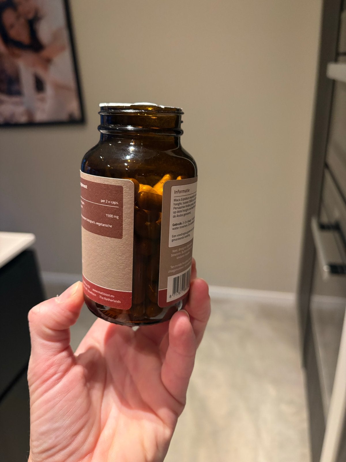 Mattisson Biologische ActiveMaca Voedingssupplement, Ophalen of Verzenden, Gebruikt, Poeder of Drank