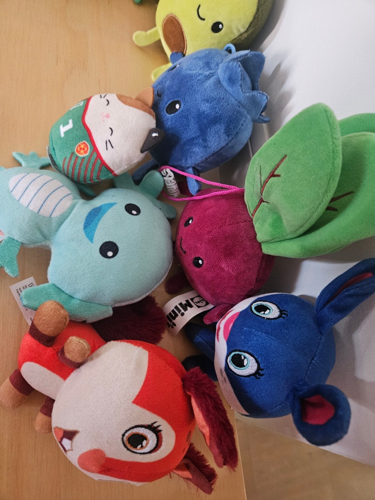 Leuke knuffels: groenten, fruit en dieren, Overige merken, Overige karakters, Konijn, Ophalen of Verzenden