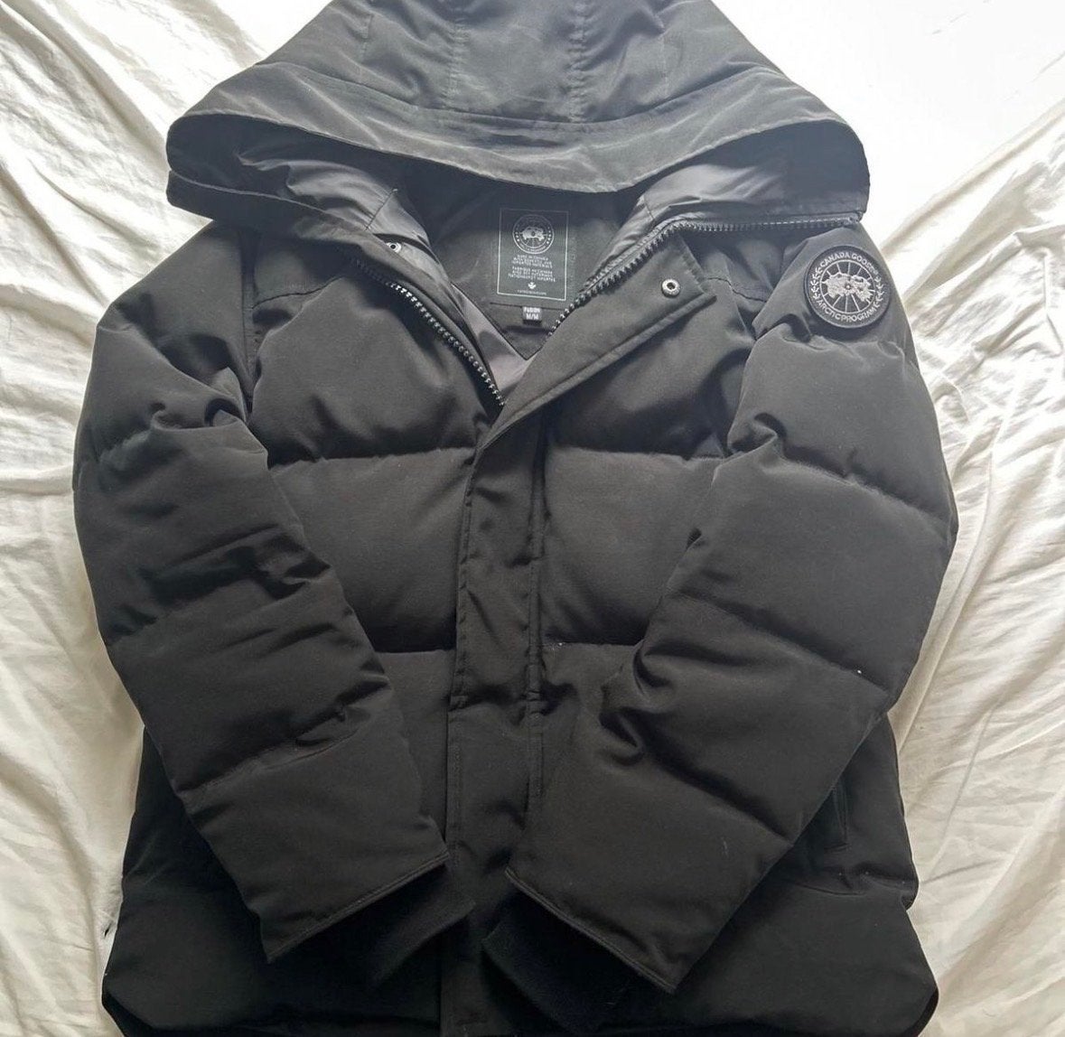 Canada Goose jas zwart, Ophalen of Verzenden, Nieuw, Maat 38/40 (M), Zwart