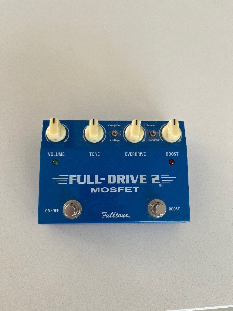 Fulltone Full-Drive 2 Mosfet, Ophalen of Verzenden, Zo goed als nieuw, Distortion, Overdrive of Fuzz