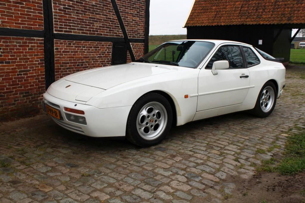 Porsche 944 turbo. Note 2, Auto's, Achterwielaandrijving, Gebruikt, Wit, Leder