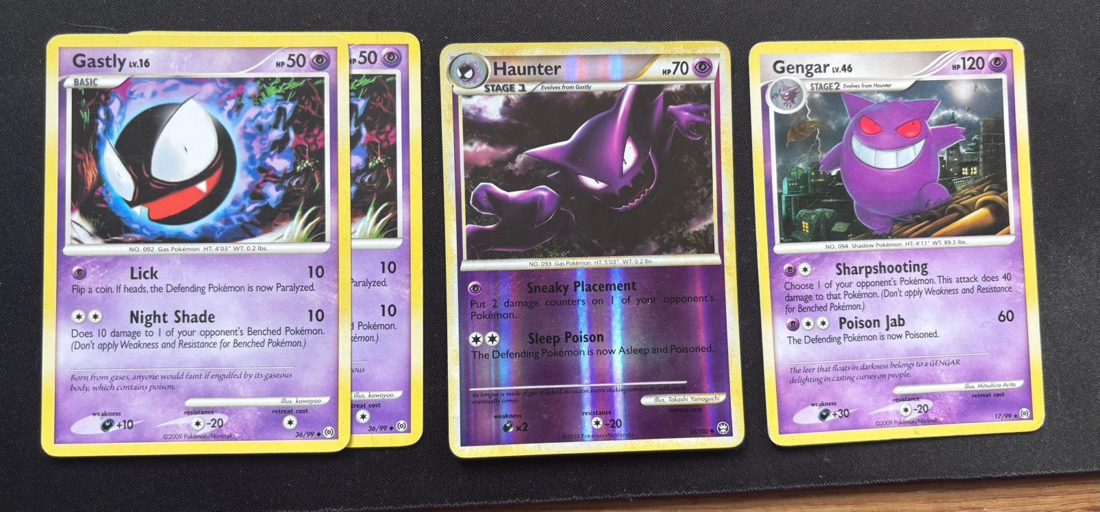 Pokemon kaarten — Gengar Line., Postzegels en Munten, Ophalen of Verzenden