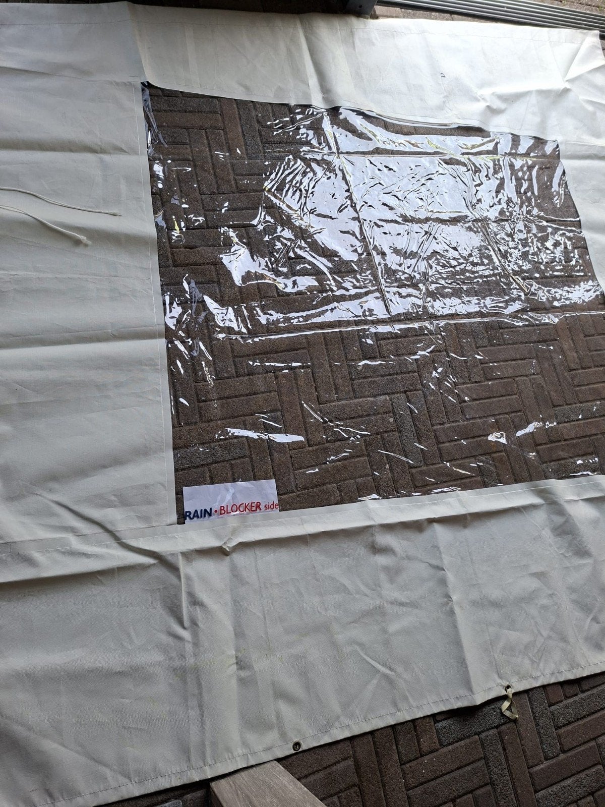 rainblocker, Caravans en Kamperen, Ophalen, Gebruikt