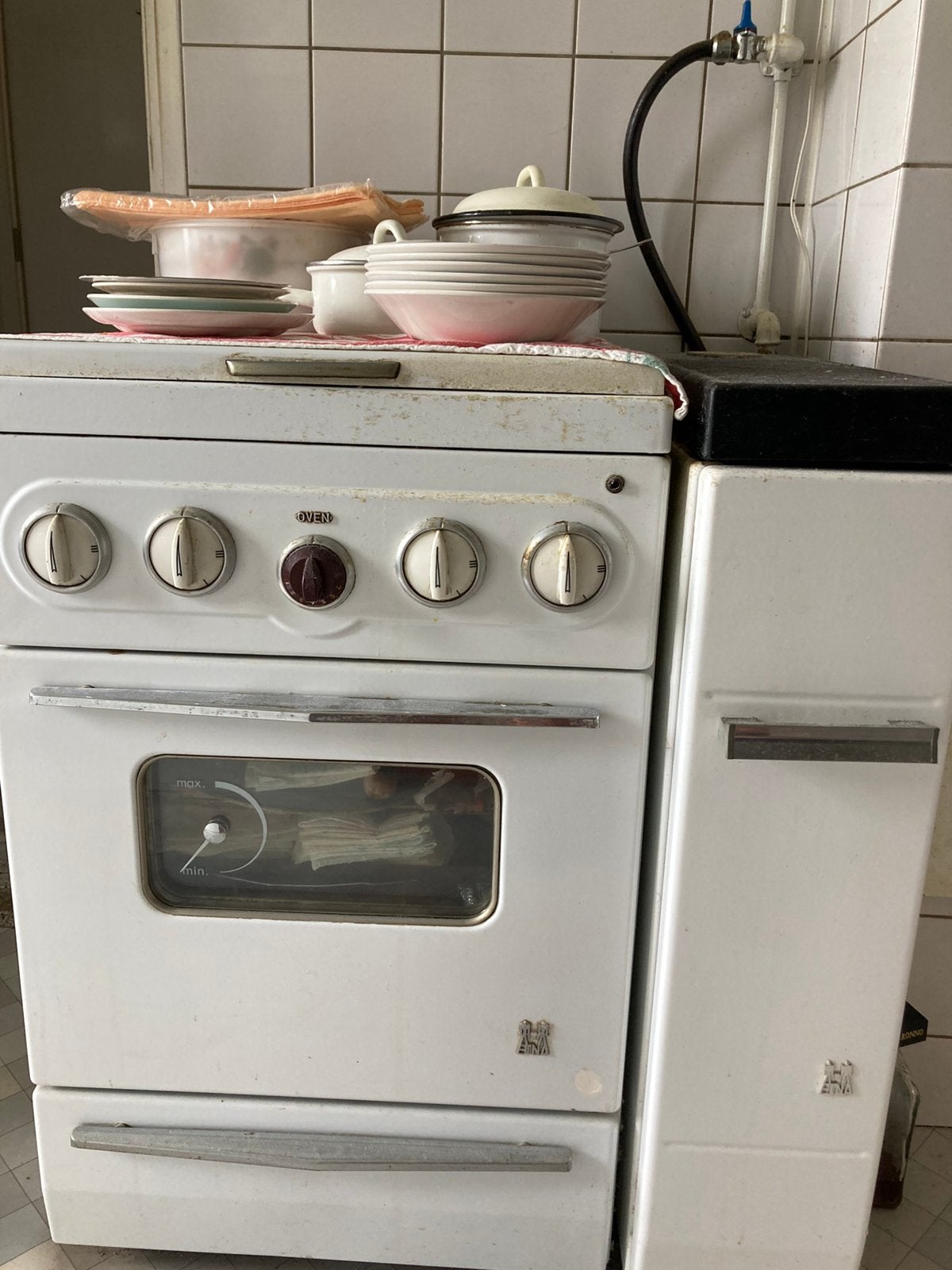 Etns oven gratis, Ophalen, Gebruikt, Minder dan 1200 toeren, 85 tot 90 cm