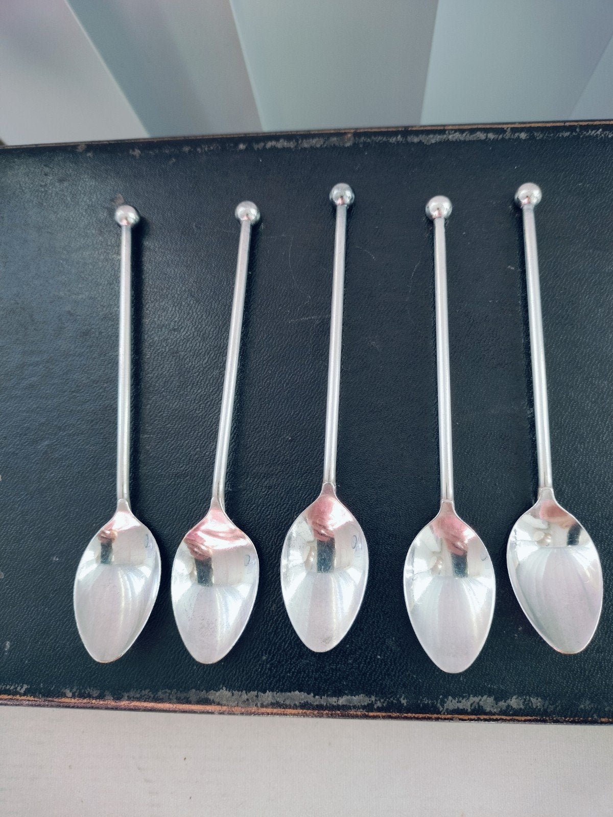 theelepels Albert Heijn, verzilverd, Ophalen of Verzenden, Zilver