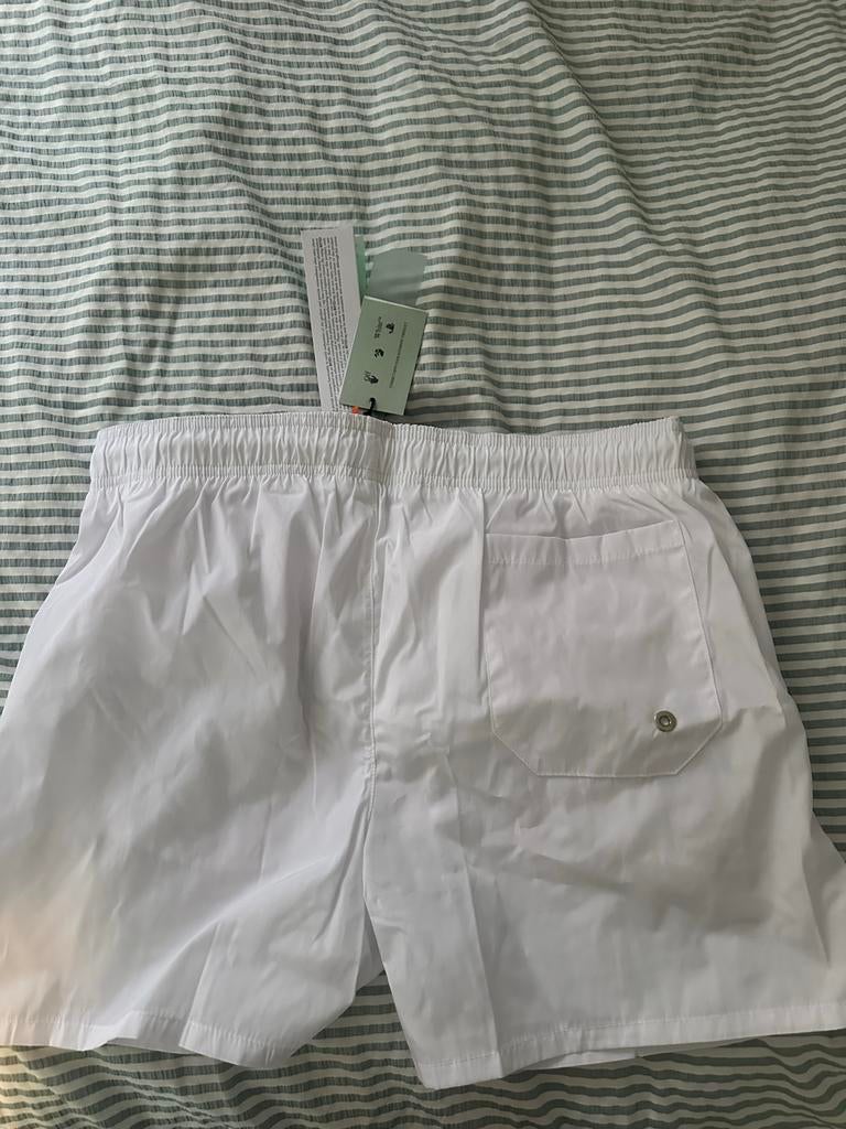 Off-White zwembroek wit, Ophalen of Verzenden, Maat 48/50 (M), Wit, Zwemshort