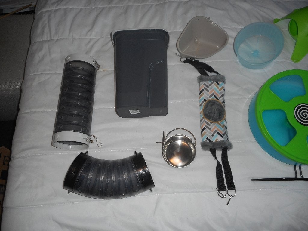 diverse accessoires kleine knaagdieren, Ophalen of Verzenden, Gebruikt