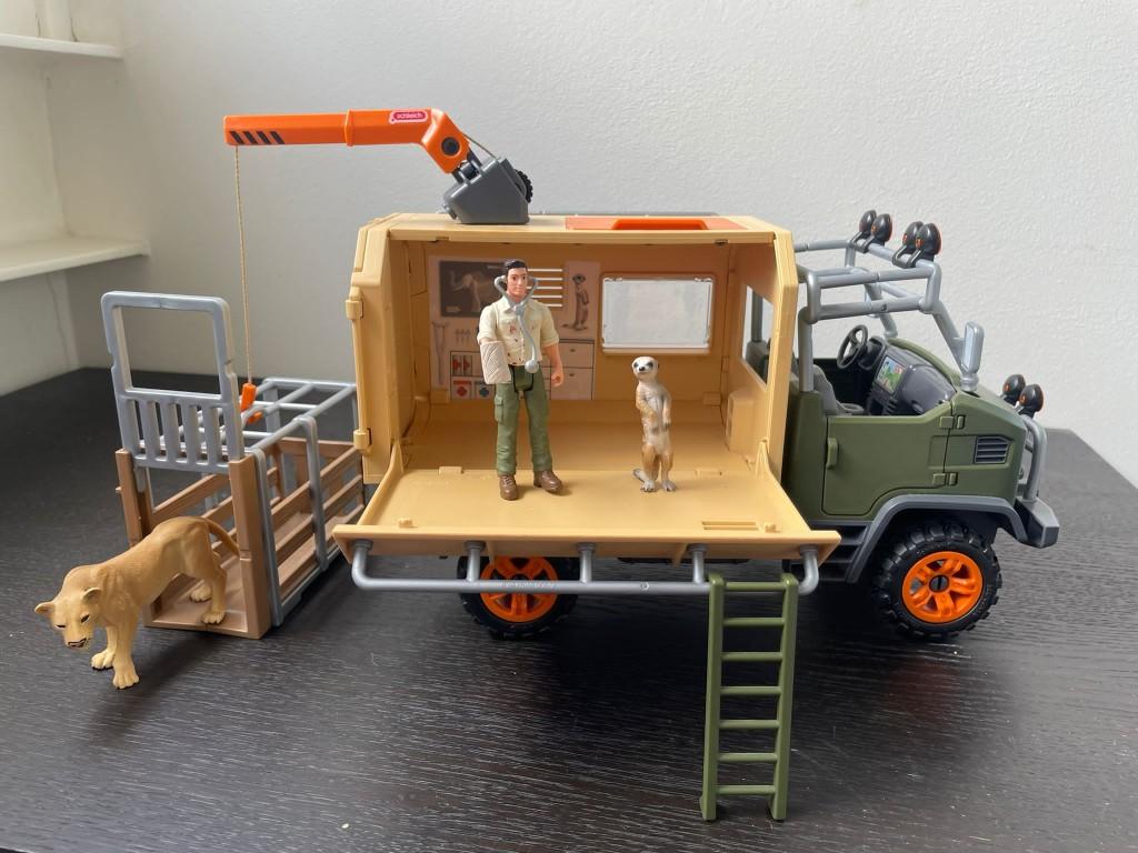 Schleich wildlife grote dierenambulance, Verzamelen, Speelgoed, Ophalen, Zo goed als nieuw