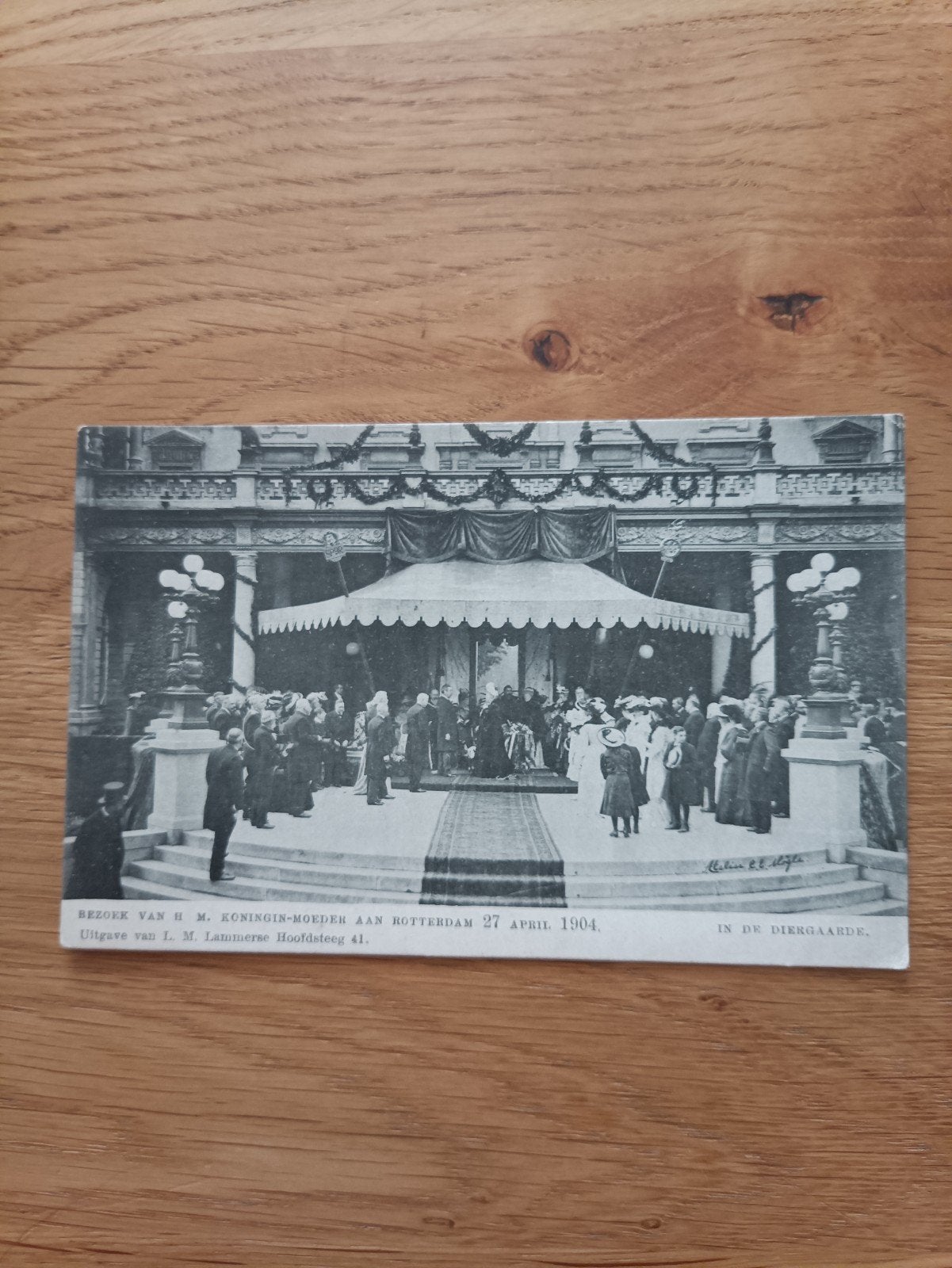 Koninklijk bezoek Rotterdam, Ophalen of Verzenden, Ongelopen, Zuid-Holland