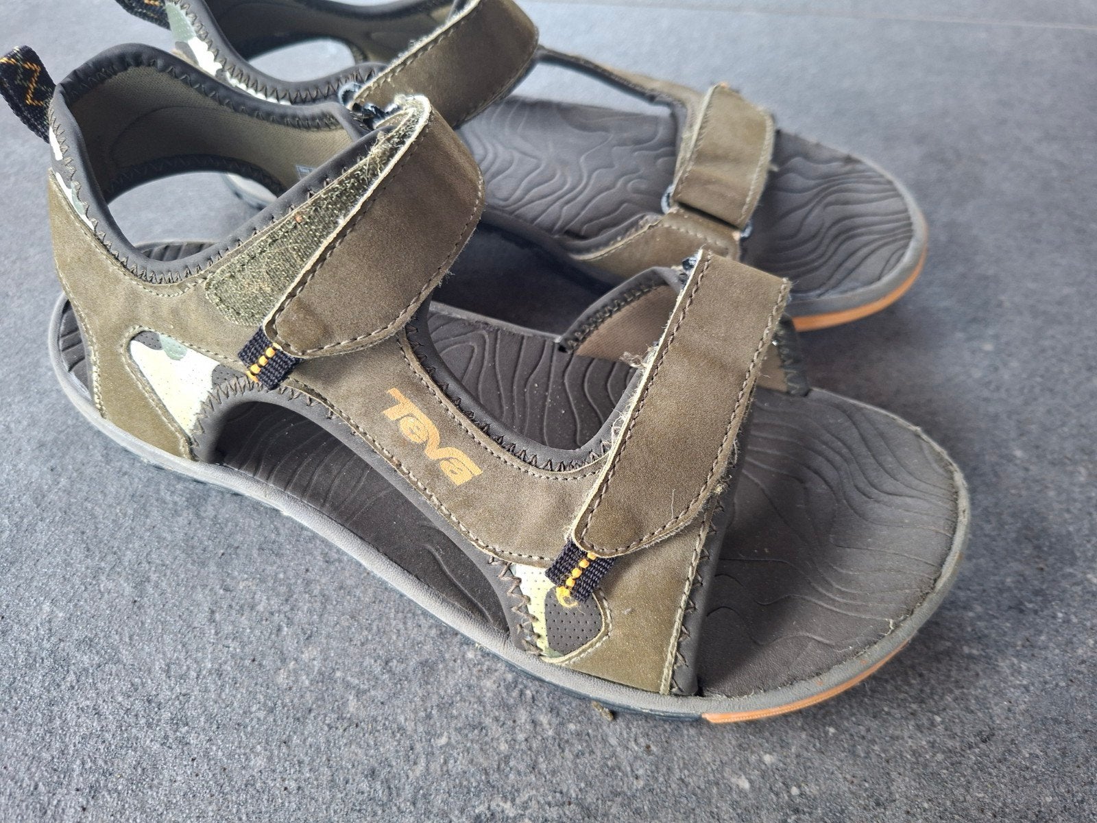 Teva sandalen maat 38/39, Sandalen, Overige kleuren, Gedragen, Ophalen of Verzenden