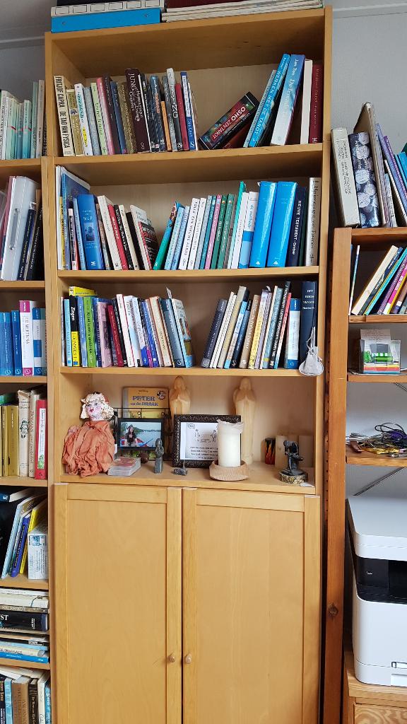 Ikea Billy boekenkast, beuken, Ophalen, Gebruikt, 200 cm of meer, 50 tot 100 cm