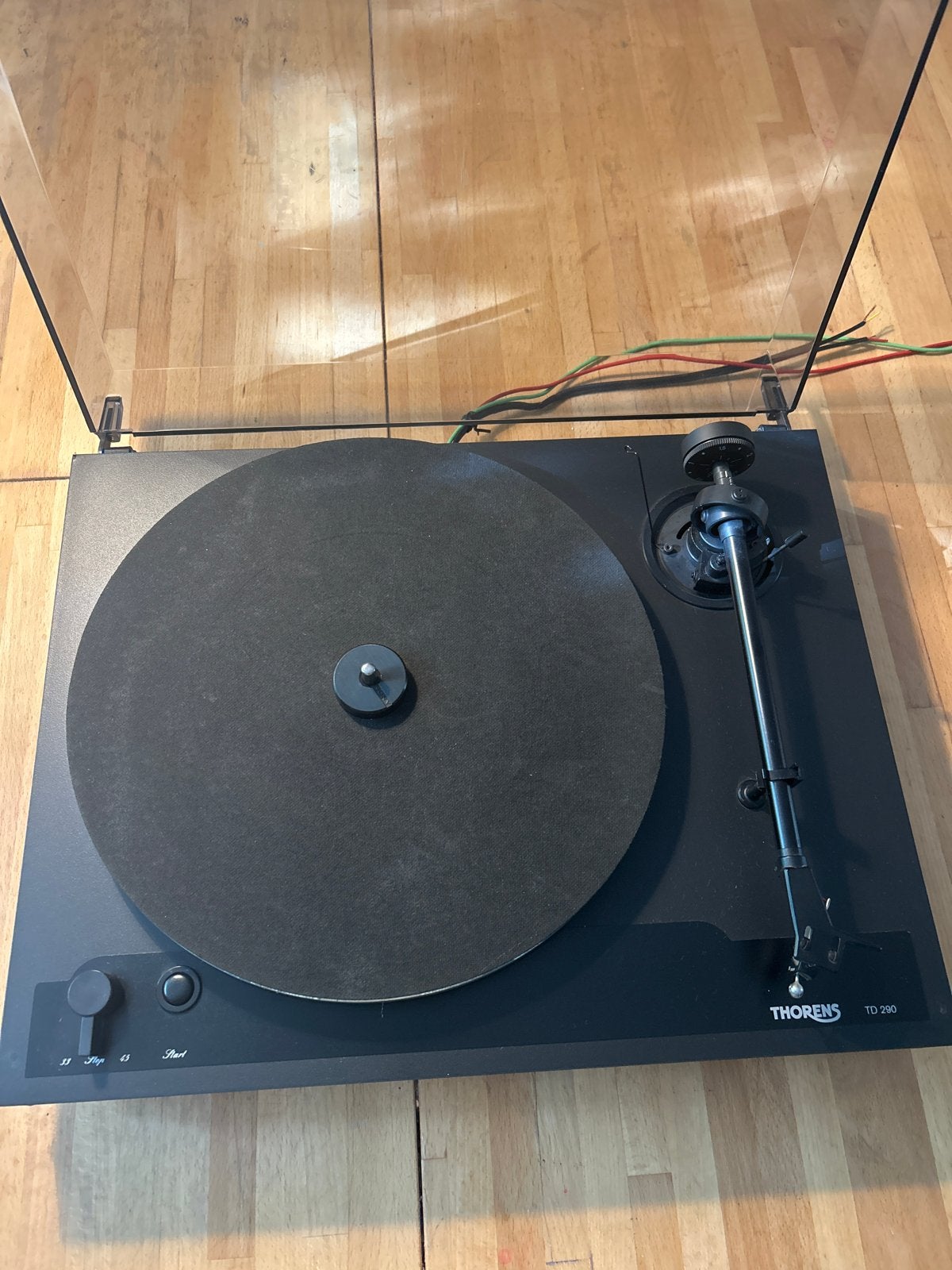 Thorens TD 290 Platenspeler, Ophalen, Gebruikt, Platenspeler, Thorens