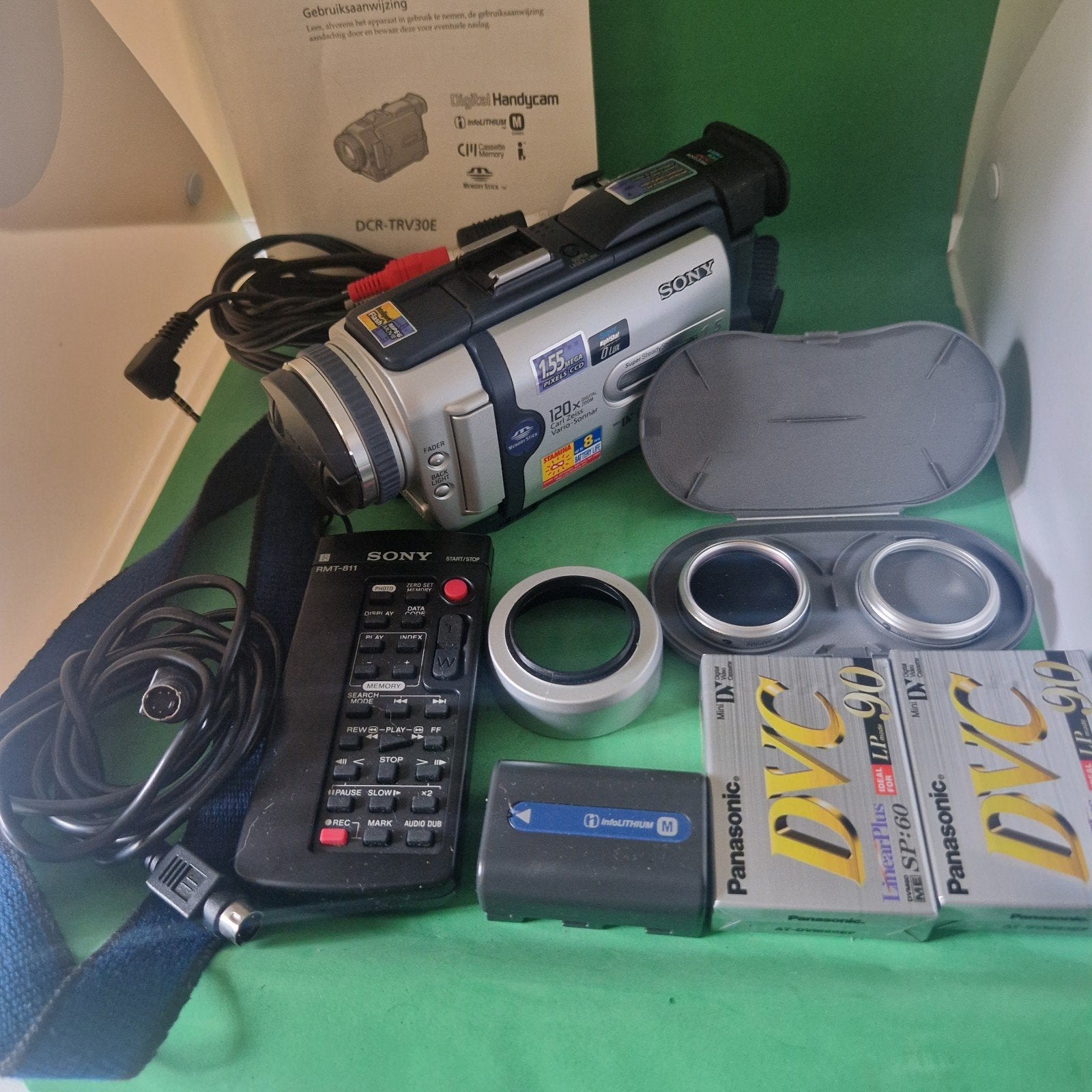 Sony DSR TRV 30 E digital mini DV, Ophalen of Verzenden, Hi 8