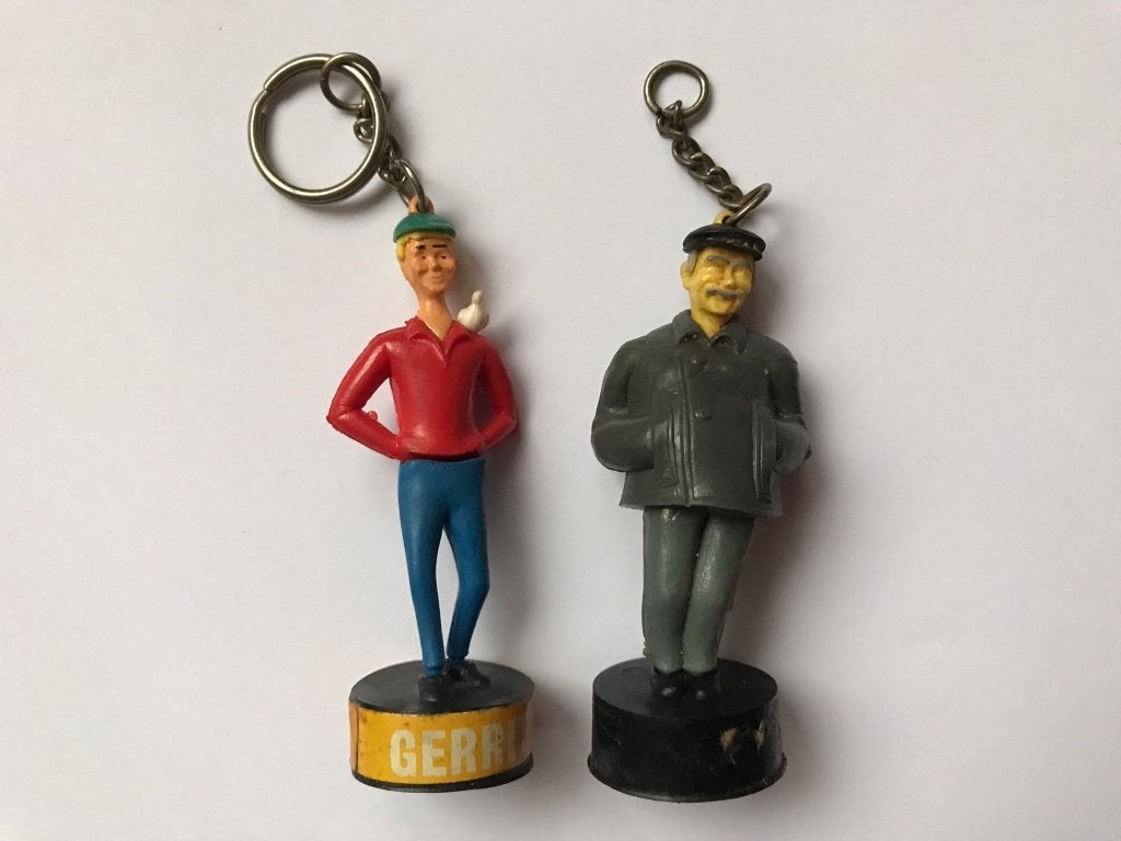 Ja zuster Nee zuster sleutelhangers Opa Gerrit, Ophalen of Verzenden, Gebruikt, Knuffel of Figuurtje