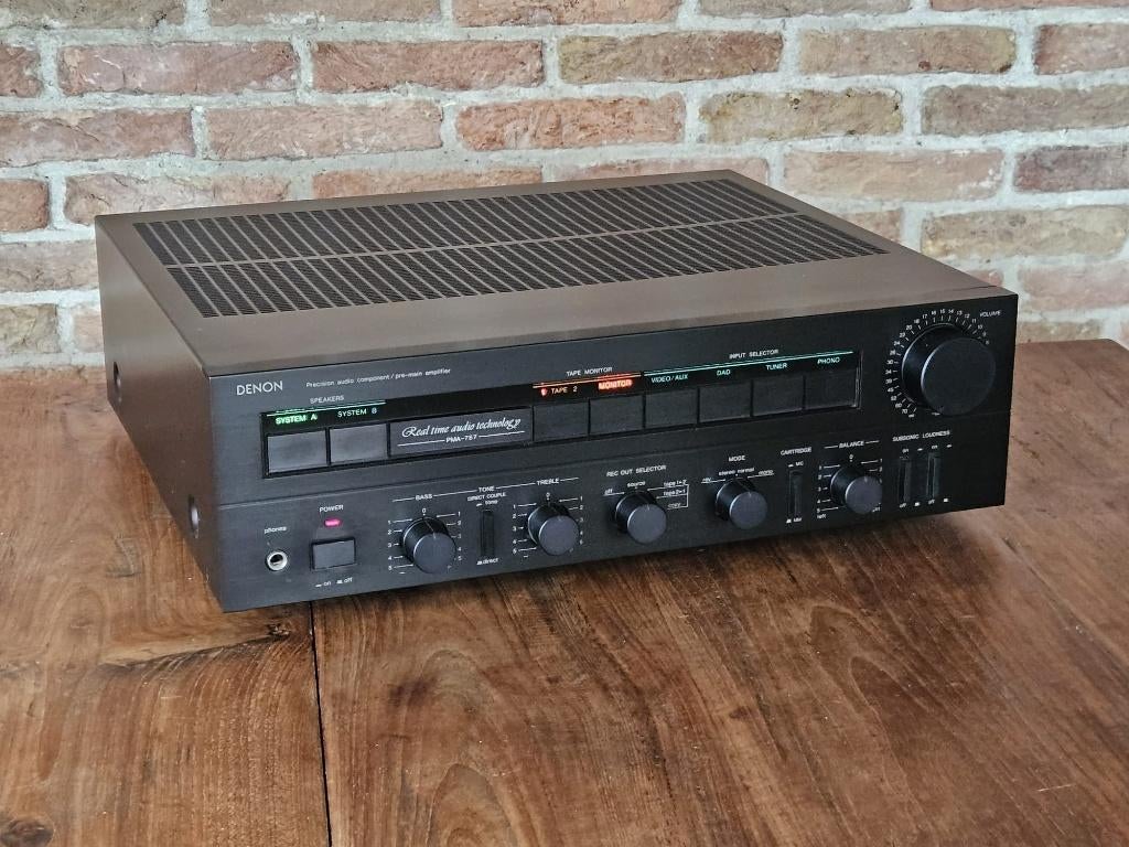 DENON  PMA-757 high end versterker, Ophalen, Denon, Zo goed als nieuw, 120 watt of meer
