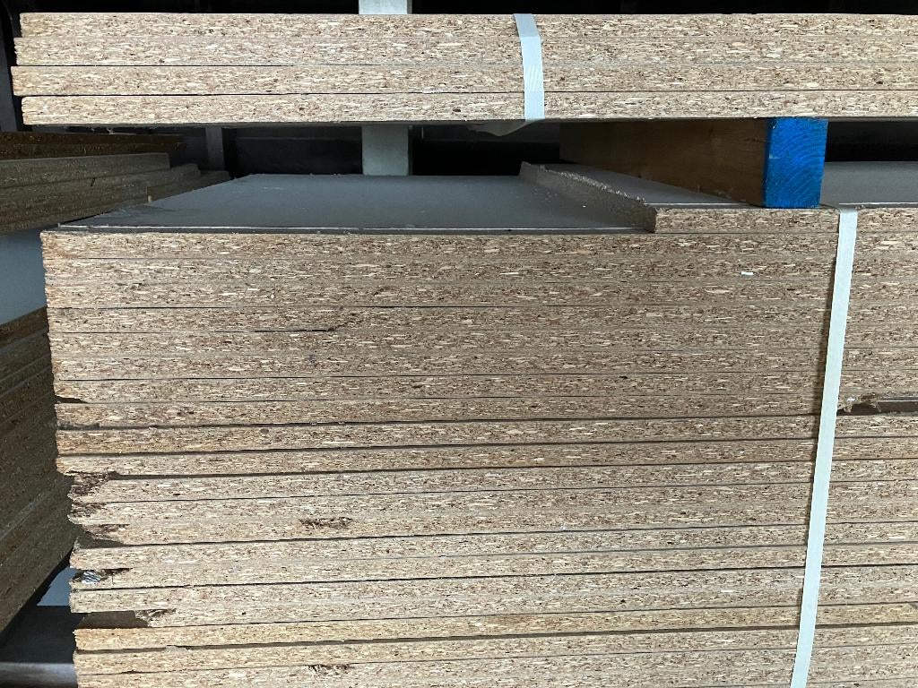 Spaanplaat geplastificeerd ( 253 ), Doe-het-zelf en Verbouw, Platen en Panelen, Ophalen, Minder dan 20 mm, Zo goed als nieuw, Nb
