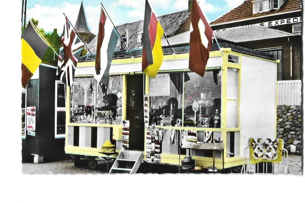 lobith  tolkamer  kiosk waterkant l.j brom tel 469, Verzenden, 1960 tot 1980, Ongelopen, Gelderland