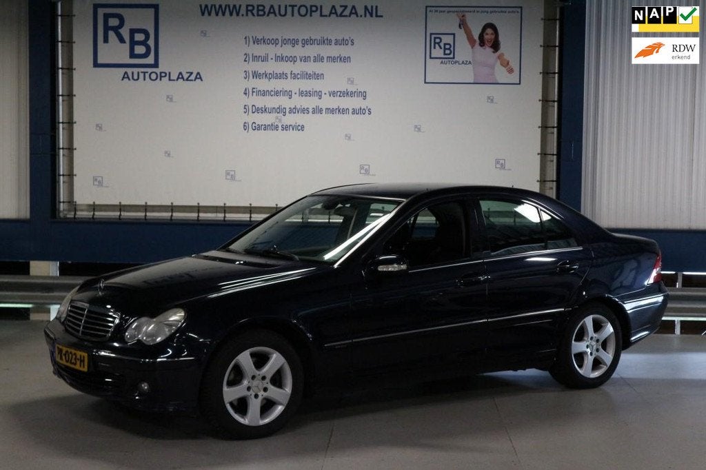 Mercedes-Benz C-klasse 230 Elegance LPG ! ! ! AUTOMAAT ! ! !, Auto's, Mercedes-Benz, Automaat, Achterwielaandrijving, 2497 cc