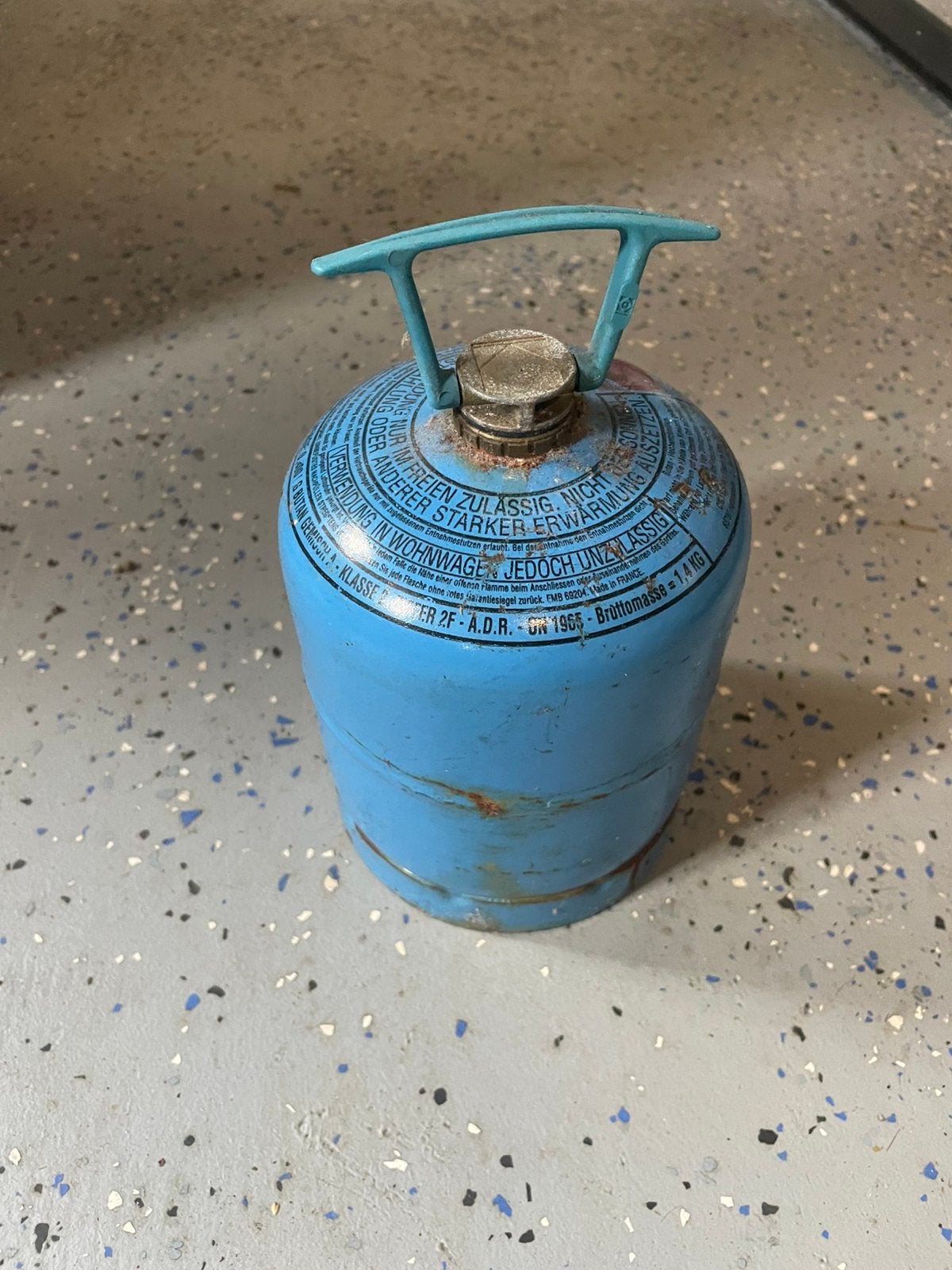 Campinggaz leeg 15kg, Ophalen of Verzenden, Zo goed als nieuw